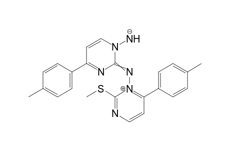 (2-(2-(methylthio)-6-p-tolylpyrimidin-1-ium-1-ylimino)-4-p-tolylpyrimidin-1(2H)-yl)amide