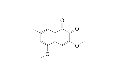 1,2-Naphthalenedione, 3,5-dimethoxy-7-methyl-