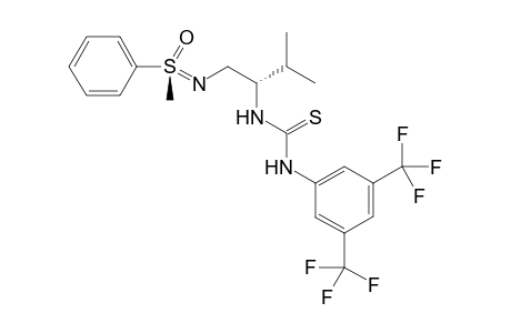 (SS,SC)-N-[3,5-Bis(trifluoromethyl)phenyl]-N'-[1'-(S-methyl-S-phenylsulfonimidoylmethyl)-2'-methylpropyl]thiourea