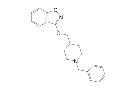 3-[(1-benzyl-4-piperidyl)methoxy]-1,2-benzoxazole