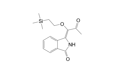 3-[2-Oxo-1-[2-(2-trimethylsilyl)ethoxy]propylidene}-2,3-dihydro-1H-isoindole-1-one