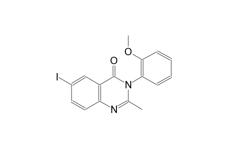 6-iodo-3-(2-methoxyphenyl)-2-methyl-4(3H)-quinazolinone