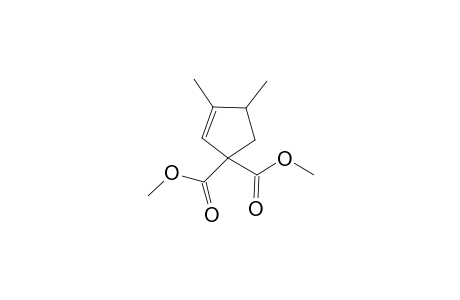 3,4-Dimethylcyclopent-2-ene-1,1-dicarboxylic acid dimethyl ester