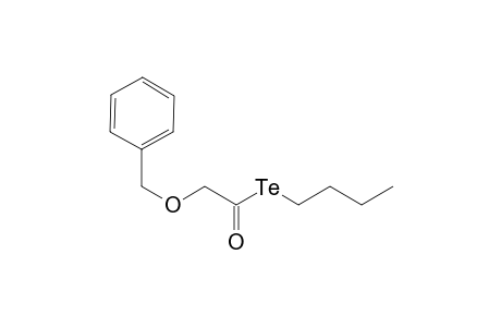 2-Benzoxyethanetelluroic acid Te-butyl ester
