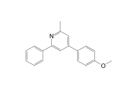 4-(4-methoxyphenyl)-2-methyl-6-phenyl-pyridine