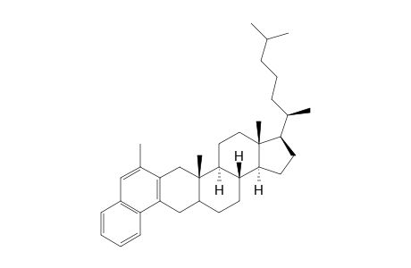 Cholest-2-eno[2,3-c]naphthalene, 2'-methyl-