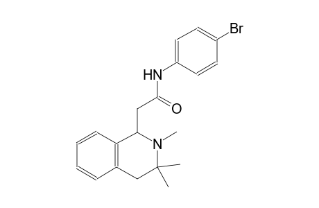 N-(4-bromophenyl)-2-(2,3,3-trimethyl-1,2,3,4-tetrahydro-1-isoquinolinyl)acetamide