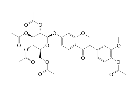PENTAACETYL-3'-METHOXY-DAIDZIN
