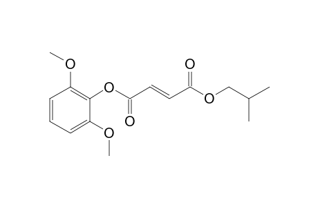 Fumaric acid, 2,6-dimethoxyphenyl isobutyl ester