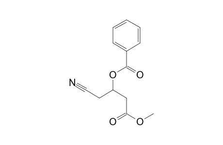 benzoic acid [1-(cyanomethyl)-3-keto-3-methoxy-propyl] ester