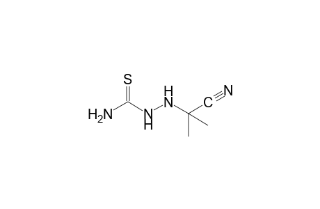 1-(1-cyano-1-methylethyl)-3-thiosemicarbazide