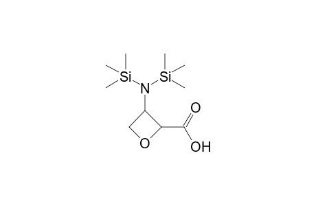 N,N-bis(Trimethylsilyl)-3-amino-2-oxetanecarboxylic acid