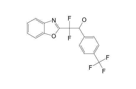 4-BENZOXAZOL-2-YL-2,2-DIFLUORO-1-[4-(TRIFLUOROMETHYL)-PHENYL]-ETHANOL