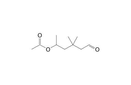 5-Acetoxy-3,3-dimethylhexanal