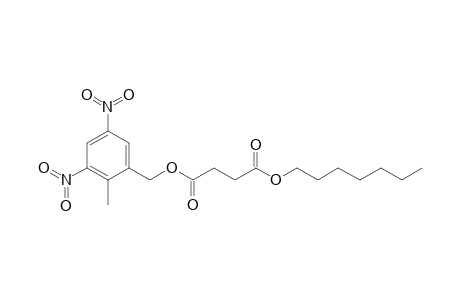 Succinic acid, 3,5-dinitro-2-methylbenzyl heptyl ester