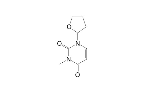 3-Methyl-1-(2-oxolanyl)pyrimidine-2,4-dione
