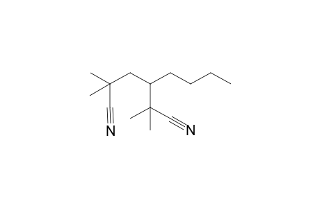 3-Butyl-2,2,5,5-tetramethylhexanedinitrile