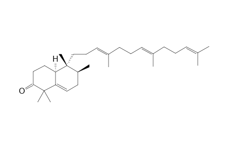 (1R,2S,8aS)-1,2,5,5-Tetramethyl-1-[4',8',12'-trimethyltrideca-3',7',11'-trienyl]-6-oxo-1,2,3,5,6,7,8,9-octahydronaphthalene