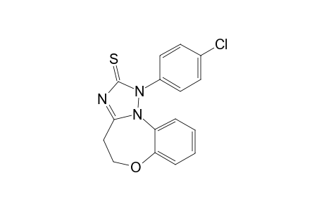 1-(4-ChloroPhenyl)-1,2,4,5-tetrahydro-[1,2,4]triazolo[3,2-d]-[1,5]benzoxazepin-2-thione