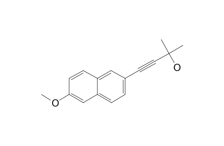 4-(6-methoxynaphthalen-2-yl)-2-methylbut-3-yn-2-ol
