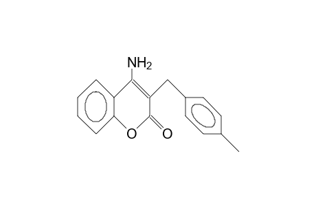 4-Amino-3-(4-methyl-benzyl)-chromen-2-one