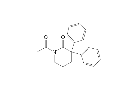 1-ACETYL-3,3-DIPHENYL-2-PIPERIDONE