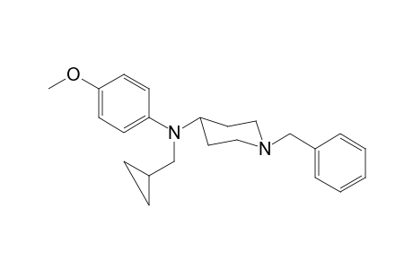 1-Benzyl-N-cyclopropylmethyl-N-(4-methoxyphenyl)piperidin-4-amine