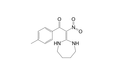 Hexahydro-2-[nitro(4-methylbenzoyl)methylene]-1H-1,3-diazepine