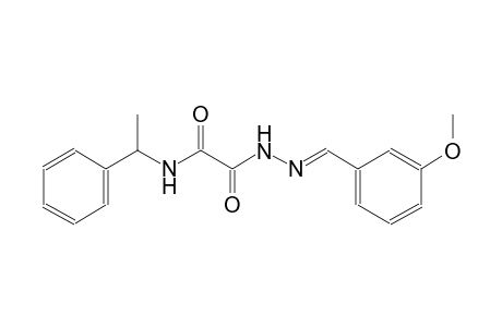 acetic acid, oxo[(1-phenylethyl)amino]-, 2-[(E)-(3-methoxyphenyl)methylidene]hydrazide
