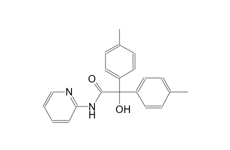 benzeneacetamide, alpha-hydroxy-4-methyl-alpha-(4-methylphenyl)-N-(2-pyridinyl)-