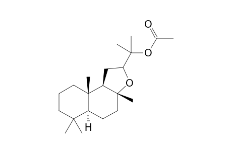 13-Acetoxy-8,12-epoxy-15-nor-labdane