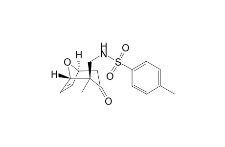 4-Methyl-N-(((1S*,2S*,5S*)-2-methyl-3-oxo-8-oxabicyclo[3.2.1]oct-6-en-2-yl)methyl)benzenesulfonamide