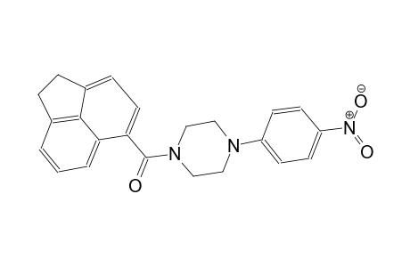1-(1,2-dihydro-5-acenaphthylenylcarbonyl)-4-(4-nitrophenyl)piperazine