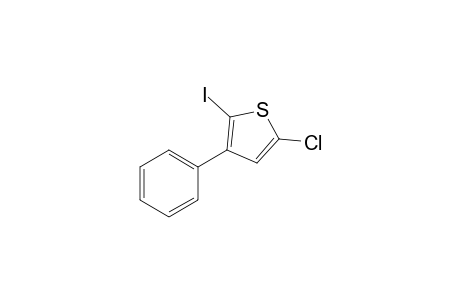 5-Chloro-2-iodo-3-phenylthiophene