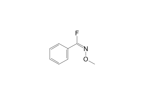 (E)-N-Methoxybenzenecarboxyimidoyl fluoride