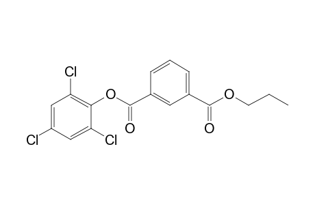 Isophthalic acid, propyl 2,4,6-trichlorophenyl ester