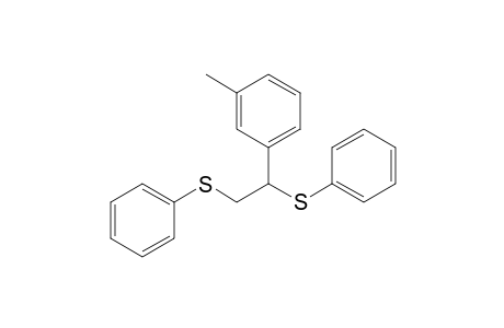 1,2-Bis(phenylthio)-1-(3-methylphenyl)ethane