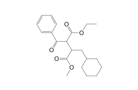 O1-ethyl O4-methyl 2-benzoyl-3-(cyclohexylmethyl)butanedioate