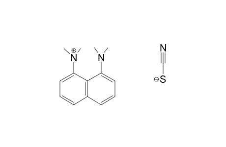 1,8-BIS-(DIMETHYLAMINO)-NAPHTHALENE-THIOCYANATE