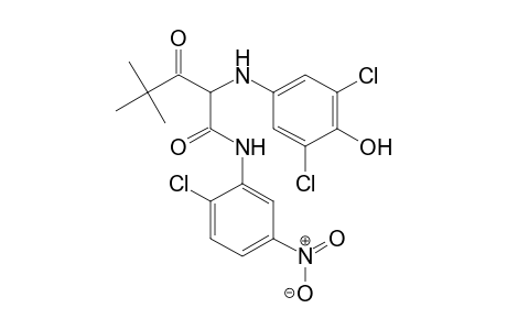Pentanamide, N-(2-chloro-5-nitrophenyl)-2-[(3,5-dichloro-4-hydroxyphenyl)amino]-4,4-dimethyl-3-oxo-