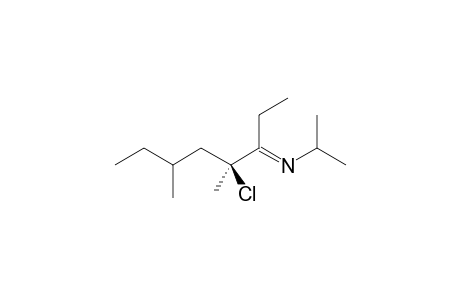 (S)-N-(4-Chloro-4,6-dimethyl-3-octylidene)isopropylamine