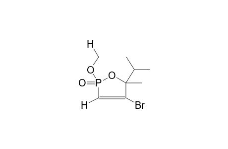 2-OXO-2-METHOXY-4-BROMO-5-ISOPROPYL-5-METHYL-1,2-OXAPHOSPHOL-3-ENE