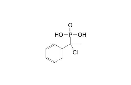 Phosphonic acid, (1-chloro-1-phenylethyl)-
