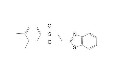 2-(2-[(3,4-Dimethylphenyl)sulfonyl]ethyl)-1,3-benzothiazole