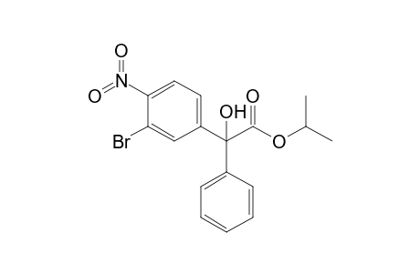 iso-Propyl .alpha.-hydroxy-.alpha.-(3-bromo-4-nitrophenyl)phenylacetate
