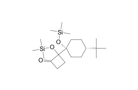 (1'.alpha.,4'.alpha.)-2-(4-tert-Butyl-1-((trimethylsilyl)oxy)cyclohexyl)-2-((trimethylsilyl)oxy)cyclobutanone