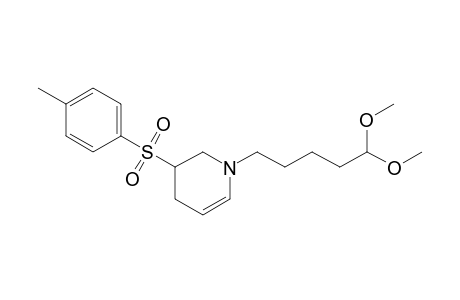 1-(5,5-Dimethoxypentyl)-3-(4-methylphenylsulfonyl)-1,2,3,4-tetrahydropyridine