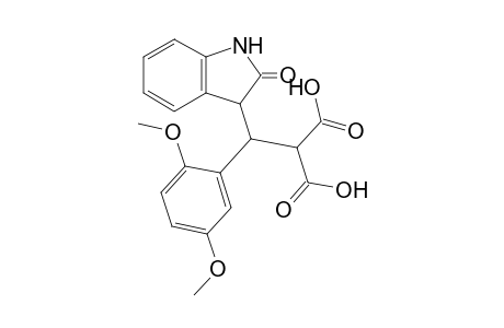 2-[(2',3'-Dihydro-2'-oxo-1H-indol-3'-yl)(2",5"-dimethoxyphenyl)methyl]malonic acid