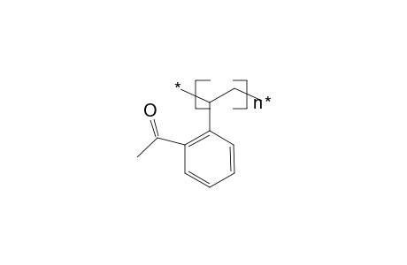 Poly(o-acetylstyrene)
