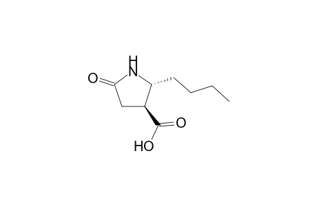 (2R,3S)-2-Butyl-5-oxopyrrolidine-3-carboxylic acid